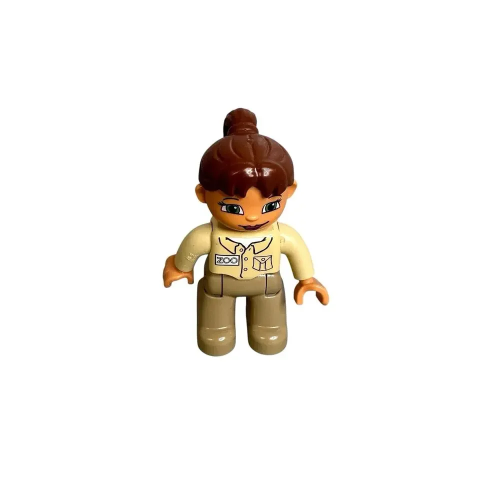 Lego Duplo Zoo Animals and Keeper Replacement Pieces Elephant Polar Bear Person